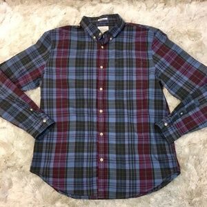 Lucky Brand Plaid California Fit Shirt, XL